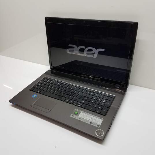 ACER Aspire 7560 17in Laptop AMD A6-3400M CPU RAM & 500GB HDD image number 1