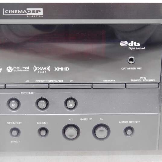 Yamaha Brand RX-V463 Model Natural Sound AV Receiver w/ Attached Power Cable image number 4