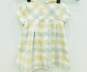 Mayoral Box Plaid Short Sleeve Dress Sz 6-9 Months NWT image number 2