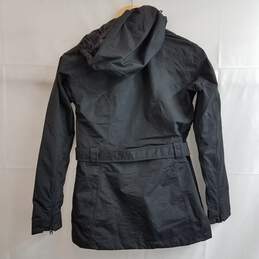 The North Face black belted jacket women's XS alternative image