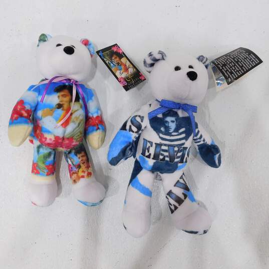 Gallery Treasures Elvis Presley Bears Limited Edition Lot of 5 w/ Tags image number 5