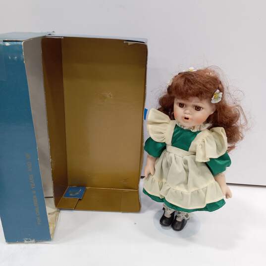 The Porcelain Collection Collectible Doll IOB image number 1