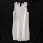 Michael Kors White Sleeveless Crochet Dress Women's Size 0 image number 1