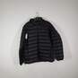 Mens Long Sleeve Zipper Pockets Mid-Length Full-Zip Puffer Jacket Size X-Large image number 1