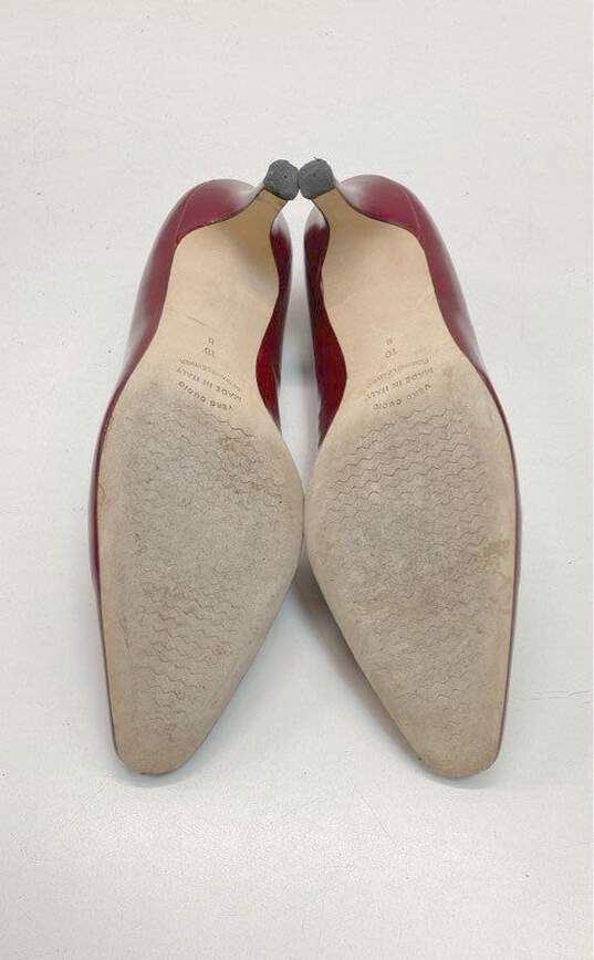Roberto Capucci Red Pump Heels Size Women 10 image number 6