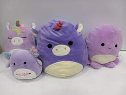 Squishmallows Assorted 4pc Bundle