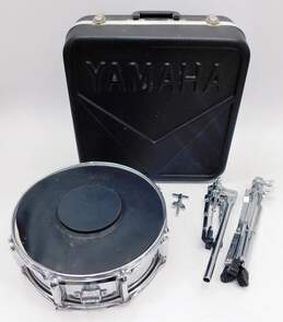 Model SD-225 15.5 Inch Snare Drum w/ Yamaha Brand Case and Stand