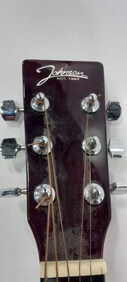 Johnson JG-610-R3/4 6 String Acoustic Guitar alternative image