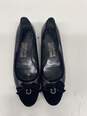 Salvatore Ferragamo Black Slip-On Casual Shoe Women 9 image number 7