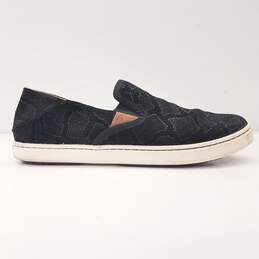 OluKai Pehuea Leather Slip On Sneakers Black 9 alternative image