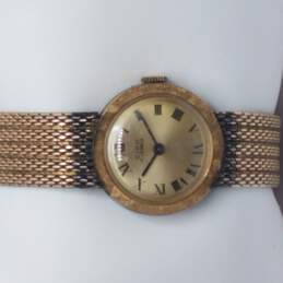 Ciro Vintage 17 Jewels Gold Tone W/RGP Bezel Automatic Wind-Up Watch alternative image