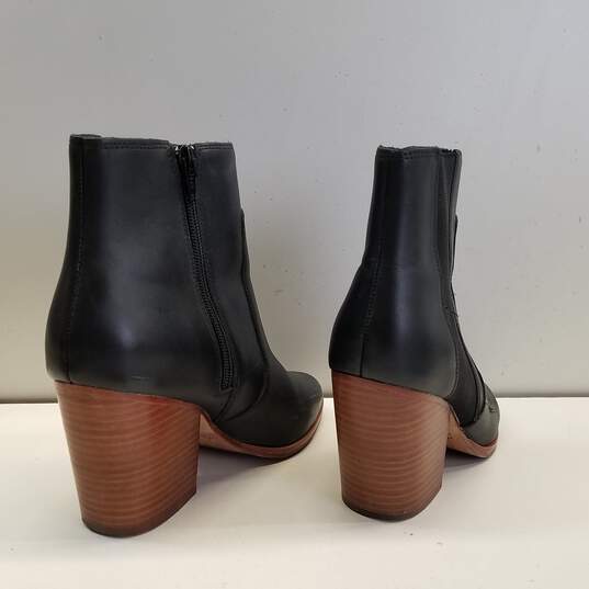Soludos Leather Emma Booties Black 8 image number 4