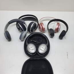 Mixed Lot of 5 Wireless Headphones Untested
