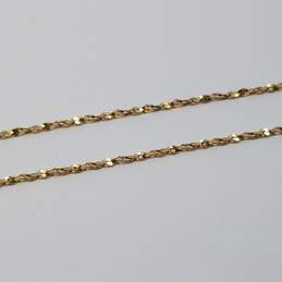 14k Gold 3 Charm 16" Necklace 2.4g alternative image