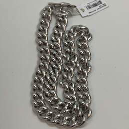 Designer Kendra Scott Silver-Tone Toggle Clasp Curb Chain Necklace alternative image