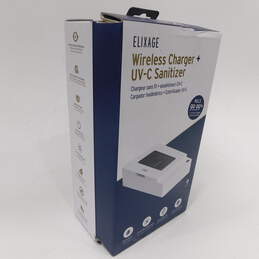 Elixage Wireless Charger and UV-C Sanitizer for most phones alternative image