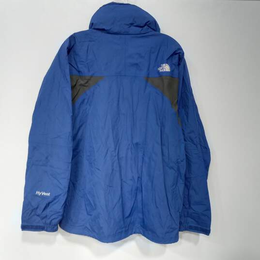 The North Face Blue Windbreaker Jacket Men's Size M image number 3