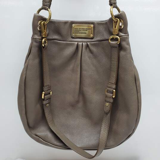 Marc By Marc Jacobs Classic Q Hillier Hobo Crossbody Leather Bag image number 2
