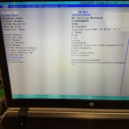 HP Pavilion 17in Laptop Intel i5-4210U CPU 4GB RAM & HDD image number 9