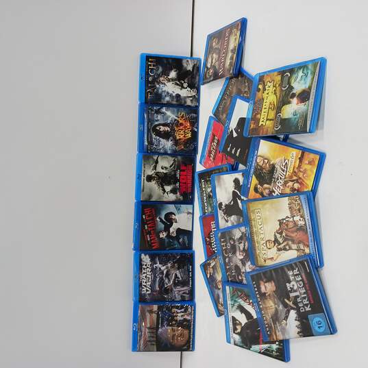 Bundle of 20 Warrior/Assassin/Ninja Blu-Ray DVDs in Original Cases image number 1