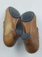 Authentic FRYE Tan Leather Clogs W 8.5M image number 5