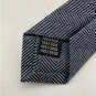 NWT Mens Blue Silk Four-In-Hand Adjustable Classic Designer Neck Tie image number 3