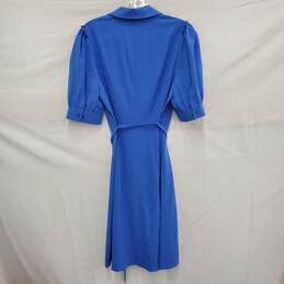 NWT Elie Tahari Polyester Blend Blue Mildred Dress Size 4 alternative image