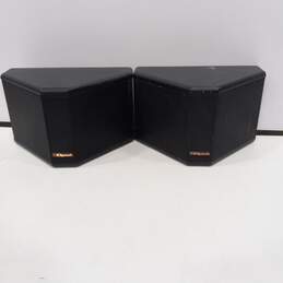 Pair Of Klipsch KSB-S1 Black Vinyl Speakers