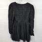Ryu Long Black Sleeve Cardigan Sweater Dress Women's Size S image number 2