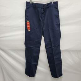 NWT Dickies MN's 874 Flex Original Fit Navy Blue Pants Size 34 x 32