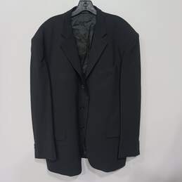 Principe Men's Black Suitcoat Size 46