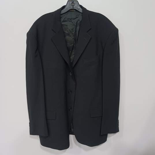 Principe Men's Black Suitcoat Size 46 image number 1