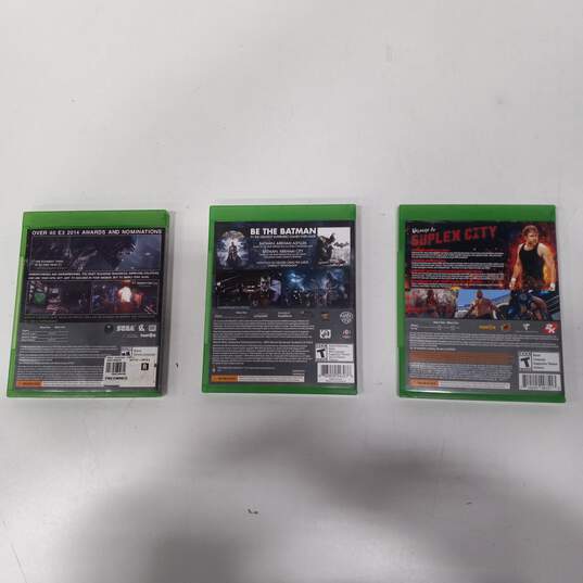 3PC Microsoft XBOX One Video Game Bundle image number 2