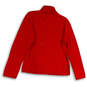 NWT Womens Red Knitted Turtleneck Long Sleeve Pullover Sweater Size XL image number 2
