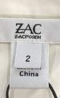 Zac Posen White Casual Dress - Size 2 image number 3