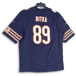 Nike Mens Blue Orange Chicago Bears Mike Ditka #89 NFL Football Jersey Size XL alternative image