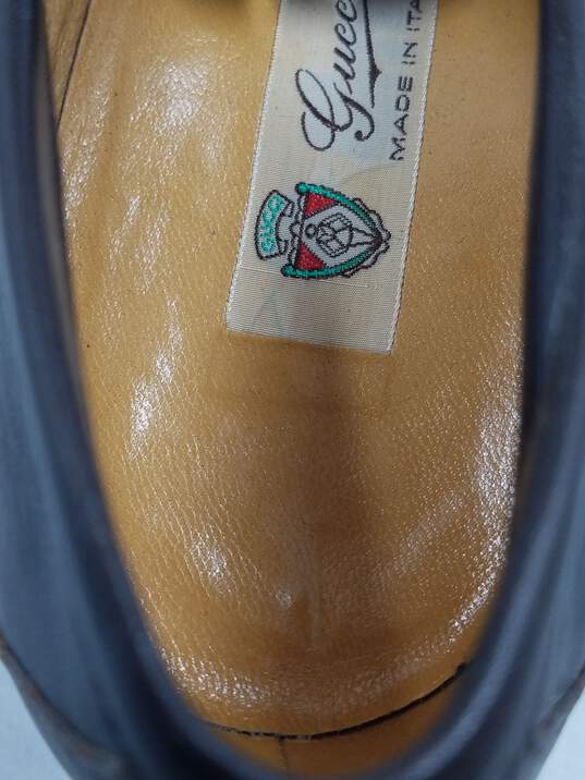 Authentic Gucci 1953 Brown Bit Loafers M 10.5M image number 8