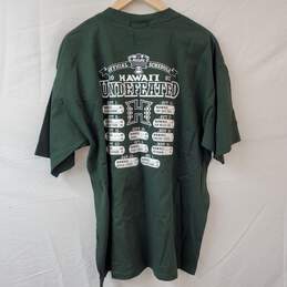 NCAA Sugar Bowl Hawaii Warriors New Orleans Green T-Shirt Men's XL alternative image
