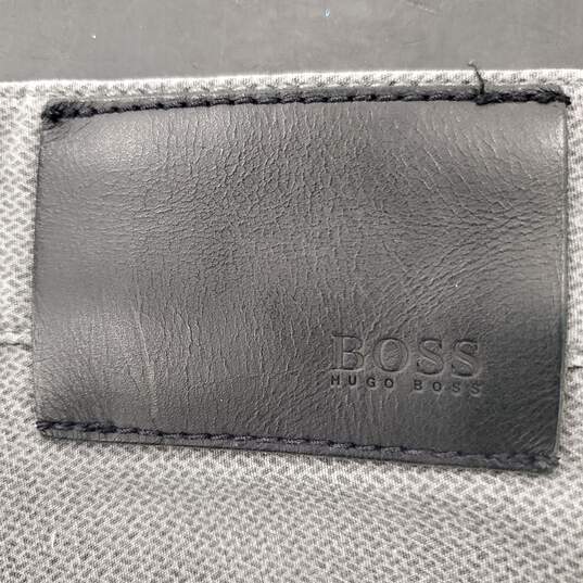 Hugo Boss Men Grey Pants Sz 34x32 image number 5