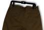 NWT Mens Brown Twill Slim Fit Stretch Flat Front Pockets Chino Shorts Sz 32 image number 4