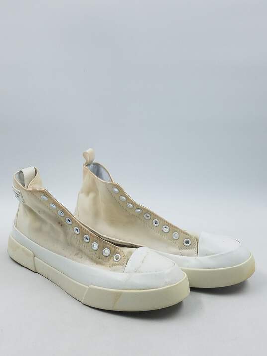 Authentic D&G White Mid Sneaker M 12 image number 3