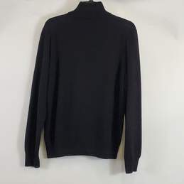 Michael Kors Men Black Zip Up Sweater M alternative image