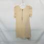 Theory Peach Silk Short Sleeved Dress WM Size 0 image number 2