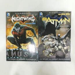 2 DC Comics Batman & Nightwing Graphic Novels