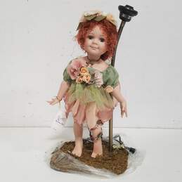Heirloom Porcelain Fairy Doll Table Top Lamp Limited Ed. alternative image