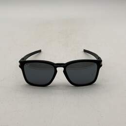 Oakley Mens Black Full-Rim UV Protection Lightweight Square Sunglasses alternative image