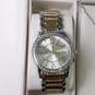 Beverly Hills Polo Club Silver Tone Watch, Necklace, & Earrings Set In Box image number 2