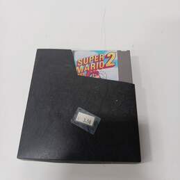 Vintage Super Mario Bros 2 NES Video Game Cartridge alternative image