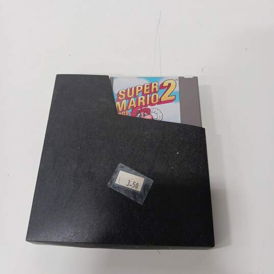 Vintage Super Mario Bros 2 NES Video Game Cartridge image number 2