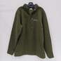 Columbia Men's Green 1/4 Zip Pullover Fleece Jacket Size XL image number 1
